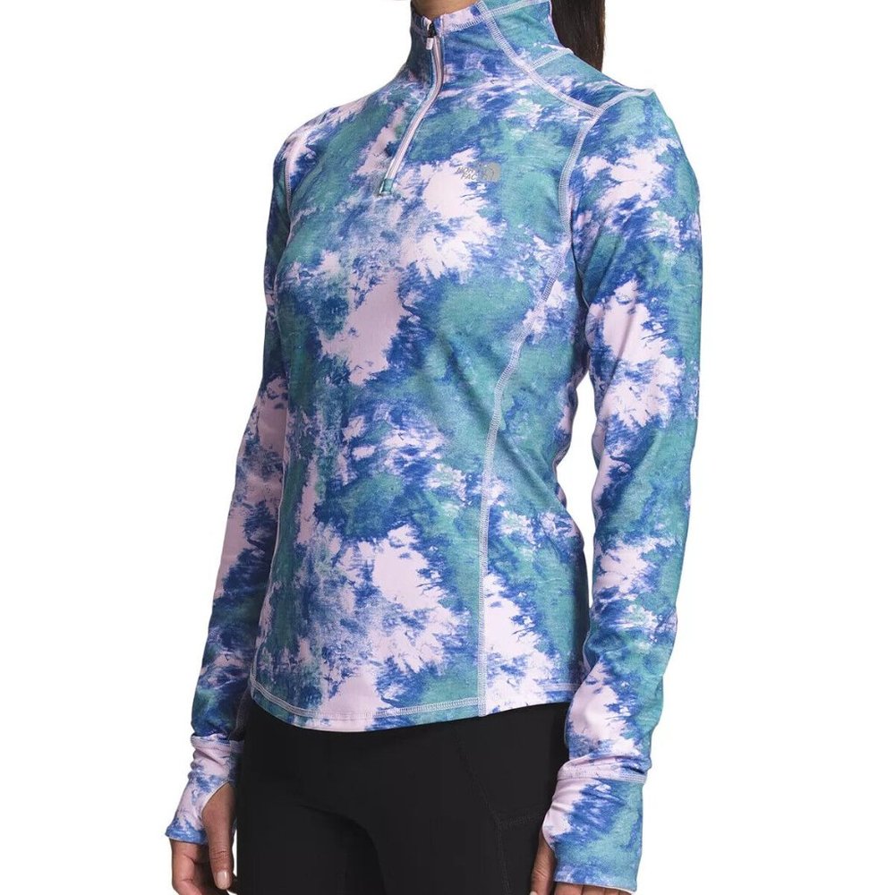 The North Face Printed Winter Warm Essential Quarter Zip NWT - Picture 4 of 6